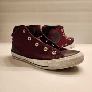 CONVERSE CHUCK TAYLOR ALL STAR Mid Top Sneakers Syde Street Dark Sangria M-6/W-8